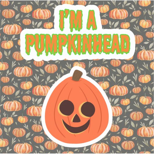Pumpkinhead 3 w / achtergrond sticker (Voorkant)