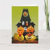 Pumpkinhead Family ("Trick or Peace!") Kaart (Voorkant)
