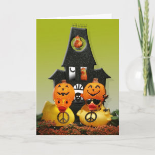 Pumpkinhead Family ("Trick or Peace!") Kaart