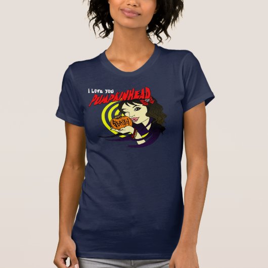 Pumpkinhead Kiss Women's T-shirt (Voorkant)