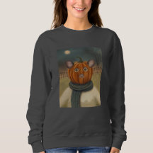 Pumpkinhead Mouse Halloween Sweatshirt