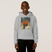 Pumpkinhead Mouse Kinder Pull-over Hoodie (Voorkant volledig)