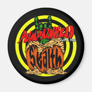 Pumpkinhead Zombie Rock Magnet