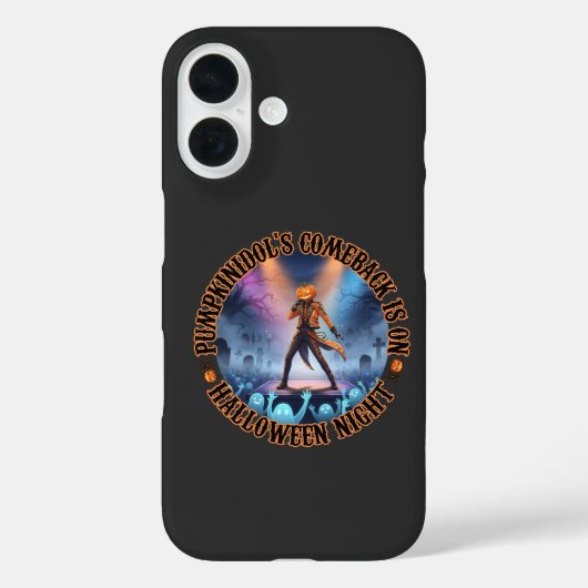 Pumpkinidol Halloween Concert Ghost Fans Spooky Case-Mate iPhone Case (Achterkant)
