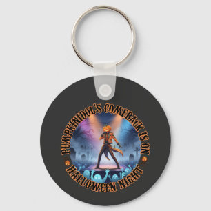 Pumpkinidol Halloween Concert Ghost Fans Spooky Sleutelhanger