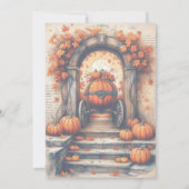 Pumpkinlicious Halloween Party Uitnodiging (Achterkant)