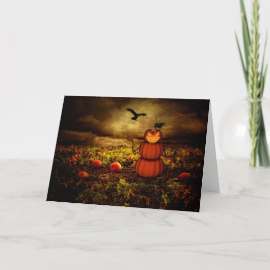 Pumpkinman Kaart (Voorkant)