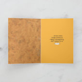 PumpkinPatch Mask Healthcare fromMe Thanksgiving Kaart (Binnen)