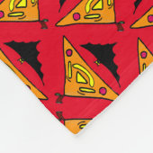 Pumpkins and Bats Halloween Fleece Deken (Hoek)