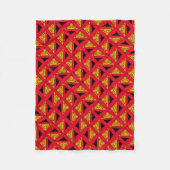 Pumpkins and Bats Halloween  Fleece Deken (Voorkant)