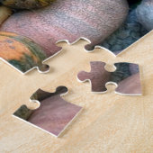 Pumpkins and Gourds Photo Puzzle Legpuzzel (Zijkant)