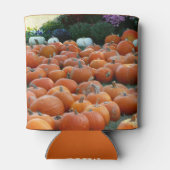 Pumpkins and Mums Autumn Harvest Photography Blikjeskoeler (Achterkant)