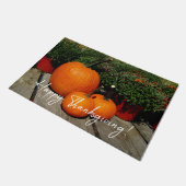 Pumpkins and Mums op de pleister Deurmat (Schuin)