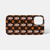 Pumpkins and Skeleton Gingerbread Halloween Design iPhone Hoesje (Achterkant horizontaal)