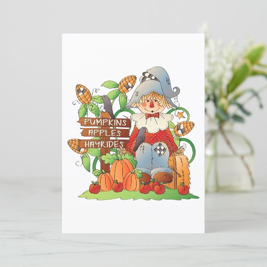 Pumpkins Apples Hayrides Kaart