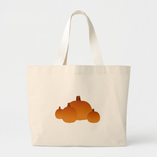 Pumpkins Assortment Grote Tote Bag (Voorkant)