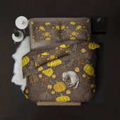 Pumpkins Autumn Fall Harvest Pattern Kussensloop