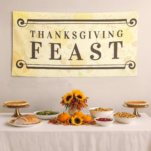 Pumpkins Autumn Fall Harvest Pattern Spandoek