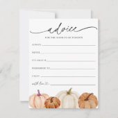 Pumpkins Baby Advies Kaart (Voorkant)