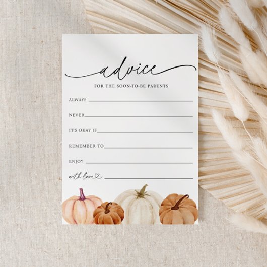 Pumpkins Baby Advies Kaart