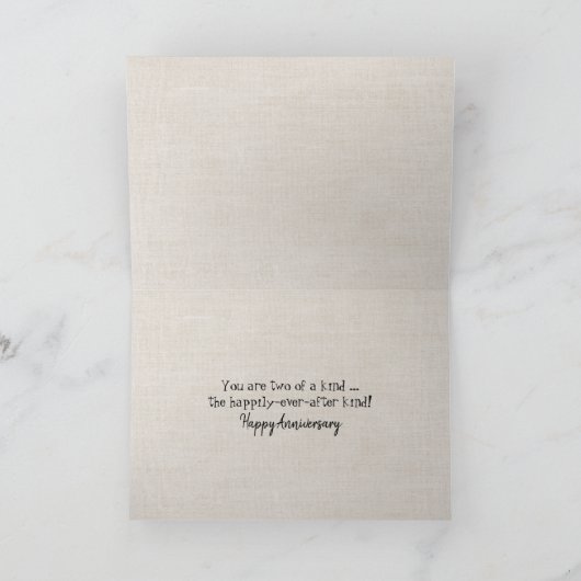 Pumpkins bruiloft Jubileum Kaart (Binnen)