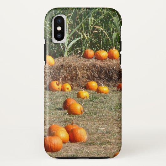 Pumpkins, Corn en Hay Autumn Fotografie Case-Mate iPhone Case (Achterkant)