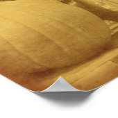 Pumpkins Cornstalks Herfst  look Poster (Hoek)