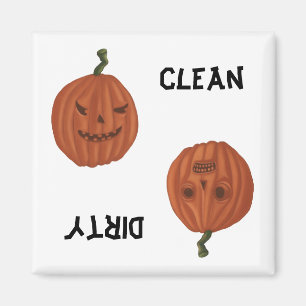 Pumpkins Dishwasher Magnet past achtergrond aan