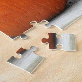 Pumpkins Dried Corn Stalks Autumn Legpuzzel (Zijkant)