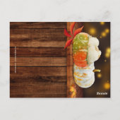 Pumpkins Fall Wedding of Thanksgiving Menu (Achterkant)