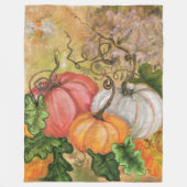 Pumpkins Fleece Blanket (Voorkant)