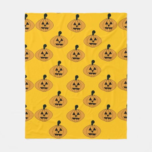 Pumpkins Fleece Deken (Voorkant)