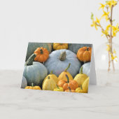 Pumpkins Folded Greetings Kaart (Gele Bloem)