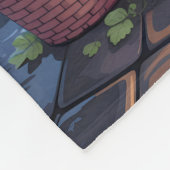 Pumpkins For Sale & Caffeine Ghost With Cat Fleece Deken (Hoek)