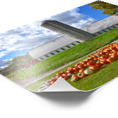 Pumpkins for Sale in Pennsylvania Boerderij Barn Foto Afdruk (Hoek)