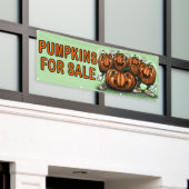 Pumpkins for Sale Spandoek (Buitenkant Gebouw)