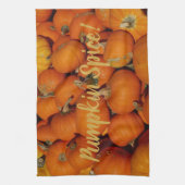 Pumpkins Galore op een Theedoek (Verticaal)