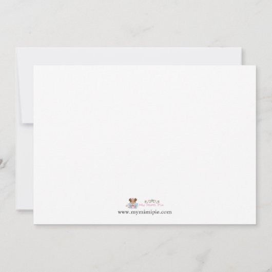 Pumpkins Girl Baby Shower Invitations Kaart (Achterkant)