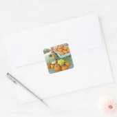 Pumpkins Halloween Autumn Floral Stand Stickers (Envelop)