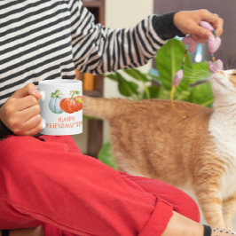 Pumpkins Happy Friendsgiving, verbrande oranje her Koffiemok