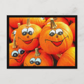 Pumpkins Jack O Lantern Halloween Party Briefkaart (Voorkant)