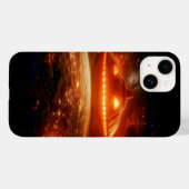 Pumpkins komen eraan! Case-Mate iPhone case (Achterkant (horizontaal))