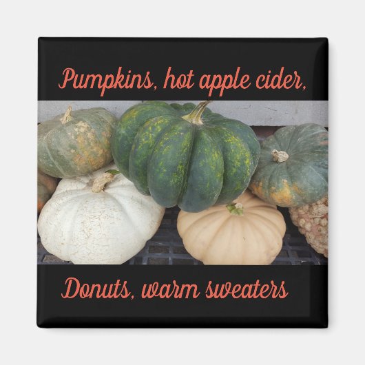 Pumpkins Magnet (Voorkant)