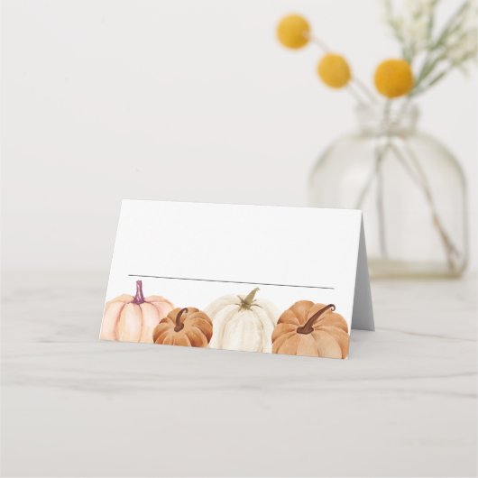 Pumpkins Naam Plaats Kaarten Plaatskaartje (Voorkant)