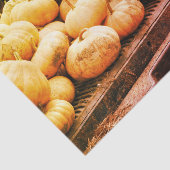Pumpkins on Pickup Truck Herfst  ontkoppeling Tissuepapier (Detail)
