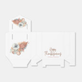 Pumpkins Pies Food Script Names Happy Thanksgiving Bedankdoosjes (Uitgevouwen)