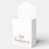 Pumpkins Pies Food Script Names Happy Thanksgiving Bedankdoosjes (Geopend)