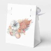 Pumpkins Pies Food Script Names Happy Thanksgiving Bedankdoosjes (Achterkant)