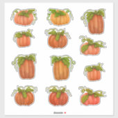 Pumpkins Pumpkins Pumpkins Sticker (Vel)