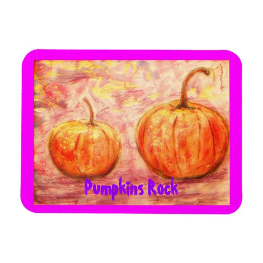Pumpkins Rock Magneet (Horizontaal)